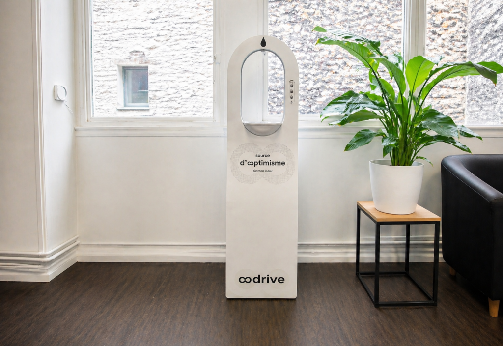 Fontaine sur pied oodrive