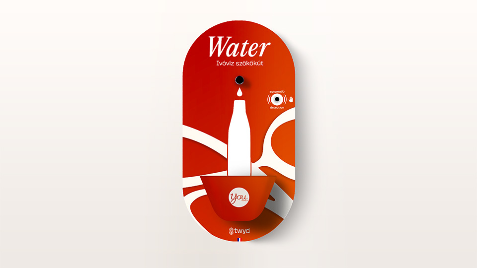 Fontaine Murale de l'hôtel You Hotels Budapest